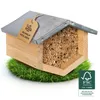 BEESI Bienenhotel mit wetterfestem Metalldach I Bienenhaus Produktbild-Vorschau 2