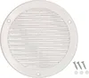 KOTARBAU® Lüftungsgitter Rund ⌀ 150 mm Weiß mit Produktbild-Vorschau 1