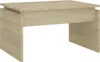 vidaXL Konferenční stolek Sonoma Dub 68x50x38 cm Materiál Náhled obrázku produktu 1