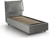 Talamo Italia Letto Singolo Aigor 105x205 cm Grigio, Anteprima dell’immagine prodotto 1