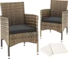 sada 2 ratanových židlí Nantes durable 59 x 57 x 85 cm Náhled obrázku produktu 1