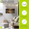 ARTland Wandbild Alu für Innen & Outdoor Sonnenaufgang am Produktbild-Vorschau 2