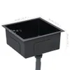 vidaXL Lavello da cucina a mano in acciaio inox nero Anteprima dell’immagine prodotto 13