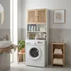 Relaxdays Waschmaschinenschrank, 4 Fächer, Regal über Produktbild-Vorschau 2