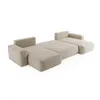 Chilly Fluffy Ecksofa U – Designer Schlafsofa 374x177cm in Produktbild-Vorschau 8
