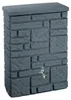 Regentonne 300 l eckig MAURANO anthrazit Produktbild-Vorschau 1