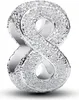 Mini charm PANDORA Infinito color argento 794523C00 Anteprima dell’immagine prodotto 1