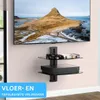 Étagère murale en verre JustValue à 2 niveaux – Meuble TV – Voir les images du produit 7