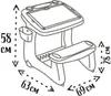 Petit bureau d'écolier - Smoby - 80 accessoires fournis - Voir les images du produit 9