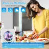 Desktop CD Player Bluetooth CD-Spieler mit Lautsprechern Produktbild-Vorschau 3