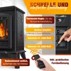 KESSER® Elektrokamin mit Heizlüfter & Fernbedienung 2000W Produktbild-Vorschau 3