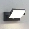 Lindby LED-Außenwandlampe Sherin, anthrazit, Sensor, IP54 Produktbild-Vorschau 2