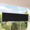 vidaXL Tenda laterale estensibile 100 x 300 cm nero Anteprima dell’immagine prodotto 2