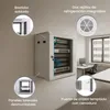 Extralink Armario Rack de Pared 19 Pulgadas 6U 600×450 mm Vista previa de la imagen del producto 3