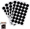 Gewürzetiketten Selbstklebend 140 Stück Schwarz Rund 3.5cmØ Produktbild-Vorschau 8
