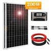 200W solární systém kompletní balíček monosolární panel Náhled obrázku produktu 1