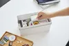 Yamazaki Nähkasten Nähkästchen Nähbox weiß mit Deckel Griff Produktbild-Vorschau 12