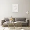 Bilder auf glas - Einteilig - Frau eins Linie - 50x70cm - Produktbild-Vorschau 7