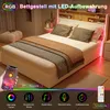 Letto matrimoniale INONEFT 160 x 200 cm con contenitore, Anteprima dell’immagine prodotto 6