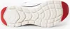 The sole of a white and red sneaker is shown against a white background. Produktbild-Vorschau