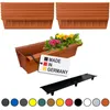 BURI 12 Euro-Paletten Blumenkästen-Einsätze inkl. Produktbild-Vorschau 1