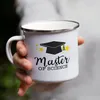 Master of Science Emaille Tasse Blau Abschluss Geschenk Produktbild-Vorschau 4