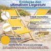 2er Set Liegestuhl Doppelpack Strandliege Liege Stuhl Produktbild-Vorschau 2