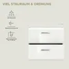 Xonox.home Waschtischunterschrank mit 2 Schubkästen Ice Produktbild-Vorschau 10