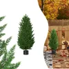 UISEBRT Sada 2 umělých rostlin 90 cm v květináči - umělý Náhled obrázku produktu 1