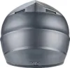 Crosshelm Helm Motorradhelm Motocross Jethelm grau matt uni Produktbild-Vorschau 5