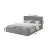 FEDVE Polsterbett Doppelbett Osterne Schlafzimmer Bett Produktbild-Vorschau 5