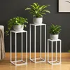 DanDiBo Tabouret pour fleurs Métal Blanc Angulaire Support Voir les images du produit 7