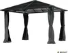 Alu Gartenpavillon SUMMERDREAM 3x3 grau inkl. LEDs Produktbild-Vorschau 9