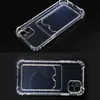 INF iPhone 11 Hülle mit Kartenhalter TPU transparent Produktbild-Vorschau 3