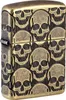 Zippo Feuerzeug Skulls Armor Case Messing 540 Gravur Produktbild-Vorschau 1