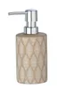 WENKO Seifen Spender Tupian Beige Keramik 300 ml Lotion Produktbild-Vorschau 2