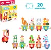 CZUCZU Puzzle educativo con numeri per bambini 90043 Anteprima dell’immagine prodotto 2