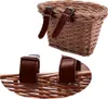 Panier Vintage en osier Panier à légumes portable en forme Voir les images du produit 7