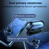 A close-up marketing image showing two smartphones and two wireless earbuds with their charging case. Náhled obrázku produktu