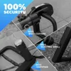 ROCKBROS zámok na bicykel U-zámok na kábel, s kľúčom, Náhľad obrázku produktu 3