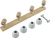 Lindby Deckenleuchte Thorin, 67 cm, 4-flg., weiß, Holz, E14 Produktbild-Vorschau 8