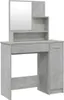 A vanity table with a mirror and storage. Anteprima dell’immagine prodotto