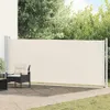 VidaXL Boční markýza, výsuvná, 614 x 160 cm, krémová barva Náhled obrázku produktu 2