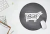 MuchoWow® Mauspad Mousepad Kuh - Tier - Steak 40x40 cm - Produktbild-Vorschau 5