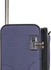 A close-up view of a blue suitcase with a combination lock. Anteprima dell’immagine prodotto