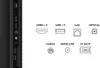 Diagram showing the various ports and connections available on a television. Náhled obrázku produktu