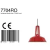 Mexlite - lampada a sospensione - Eden - rosso - metallo - Anteprima dell’immagine prodotto 7