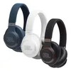 Three pairs of JBL headphones in different colors are displayed against a white background. Voir les images du produit