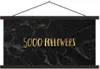 MuchoWow® Textilposter Soziale Medien - Instagram - Gold - Produktbild-Vorschau 1