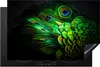 KitchenYeah© Herdabdeckplatte Muster - Pfau - Federn , Produktbild-Vorschau 1